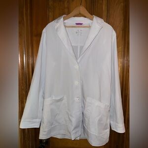 Healing Hands White Women's Blazer